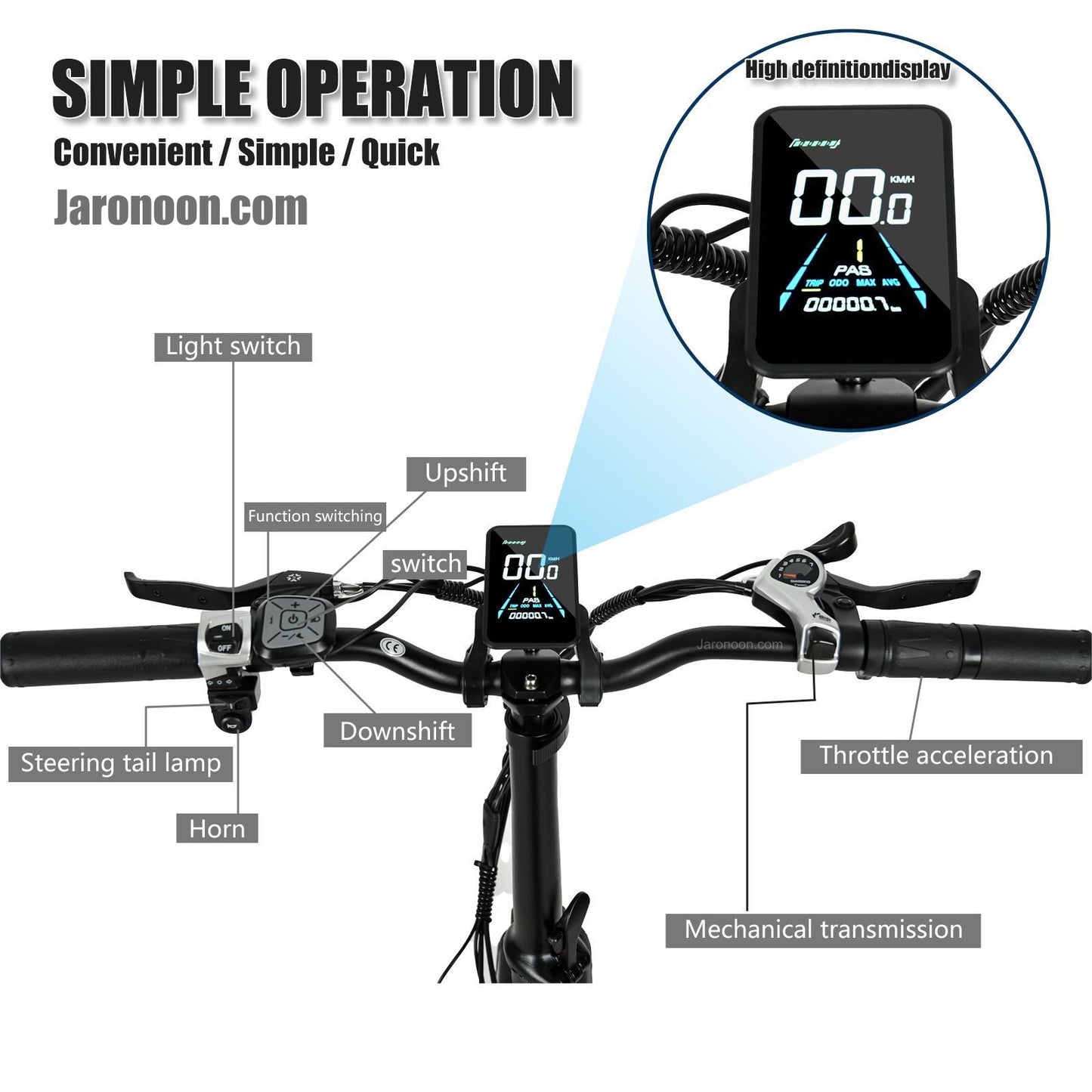 CMACEWHEEL Y20-NEW 750W 20 pulgadas E-bike plegable Fat Tire Mountain Bike Snow 48V 17A Bicicleta eléctrica Freno de disco dual