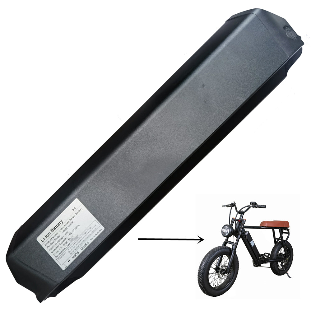 Batería de Litio 48V 15Ah Especial para Bicicleta Eléctrica JARONOON 20FG