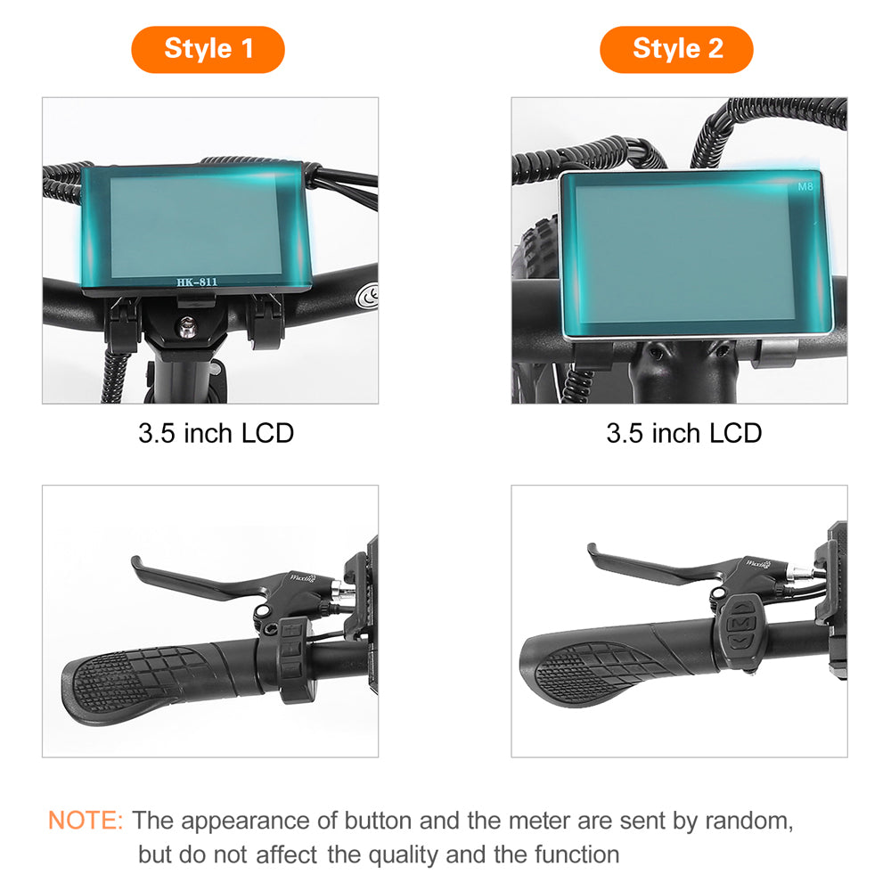 GW20-NEW bicicleta eléctrica plegable de 20 pulgadas, rueda integrada, bicicleta de neumático grueso de 48V 750W velocidad de 30-45 km/h