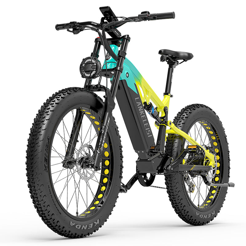 Lankeleisi RV800 PLUS 48V 15Ah Bicicleta eléctrica de moda Sistema de transmisión de 7 velocidades de 26 pulgadas Hasta 52 Km / h Freno de disco hidráulico delantero y trasero