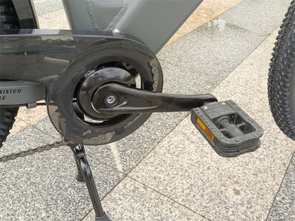 ES500 Pro 500W 48V 16Ah 130Km Resistencia 24 pulgadas Motor sin escobillas Bicicleta eléctrica urbana Frenos de disco duales 32 km / h Velocidad máxima City Bik